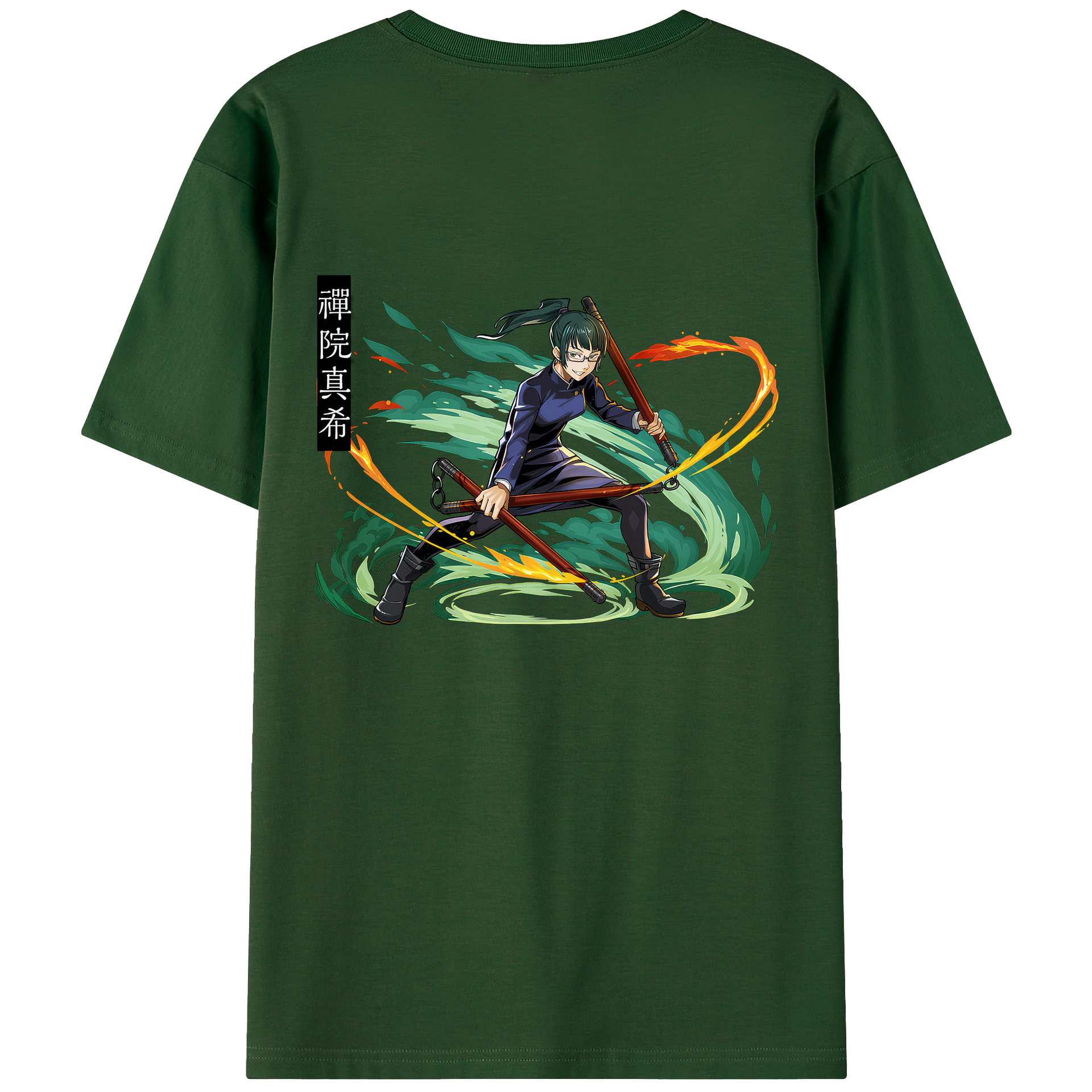 （画像用） 呪術廻戦 Jujutsu Kaisen 綿100％半袖Tシャツ（背面プリント）